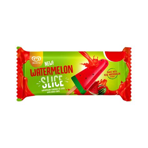 Selecta Ice Cream Sticks Ooh Watermelon 60ml x 5's.